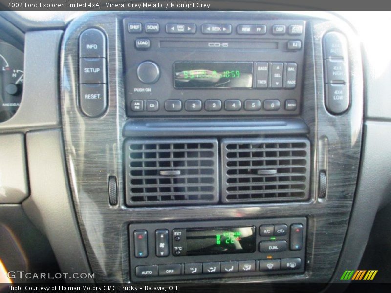 Mineral Grey Metallic / Midnight Grey 2002 Ford Explorer Limited 4x4