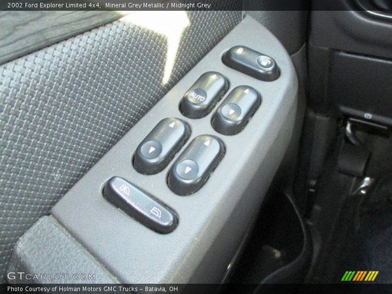 Mineral Grey Metallic / Midnight Grey 2002 Ford Explorer Limited 4x4