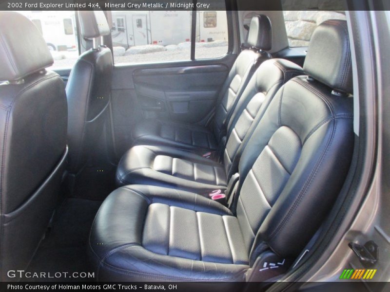 Mineral Grey Metallic / Midnight Grey 2002 Ford Explorer Limited 4x4