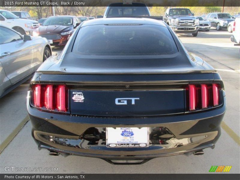 Black / Ebony 2015 Ford Mustang GT Coupe