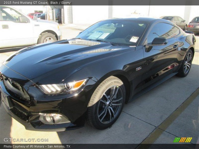 Black / Ebony 2015 Ford Mustang GT Coupe