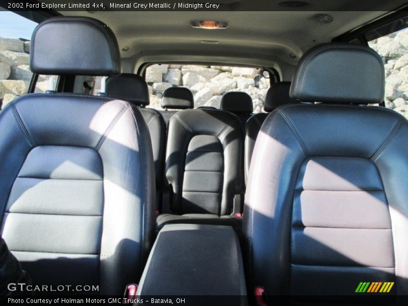 Mineral Grey Metallic / Midnight Grey 2002 Ford Explorer Limited 4x4