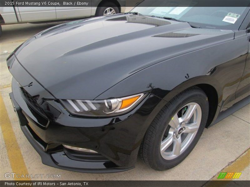 Black / Ebony 2015 Ford Mustang V6 Coupe