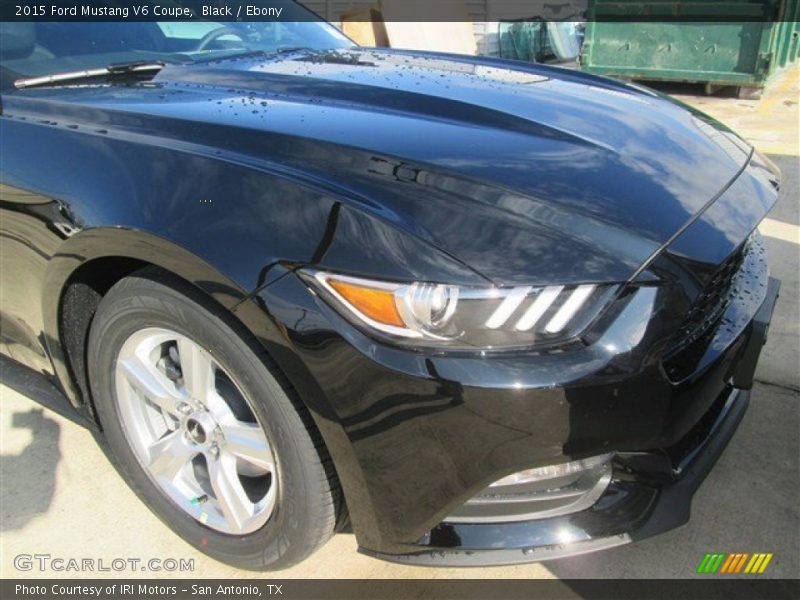 Black / Ebony 2015 Ford Mustang V6 Coupe