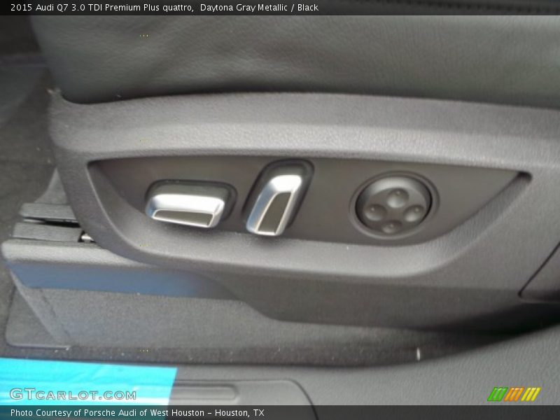 Daytona Gray Metallic / Black 2015 Audi Q7 3.0 TDI Premium Plus quattro