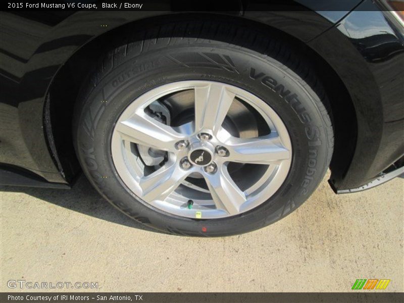 Black / Ebony 2015 Ford Mustang V6 Coupe