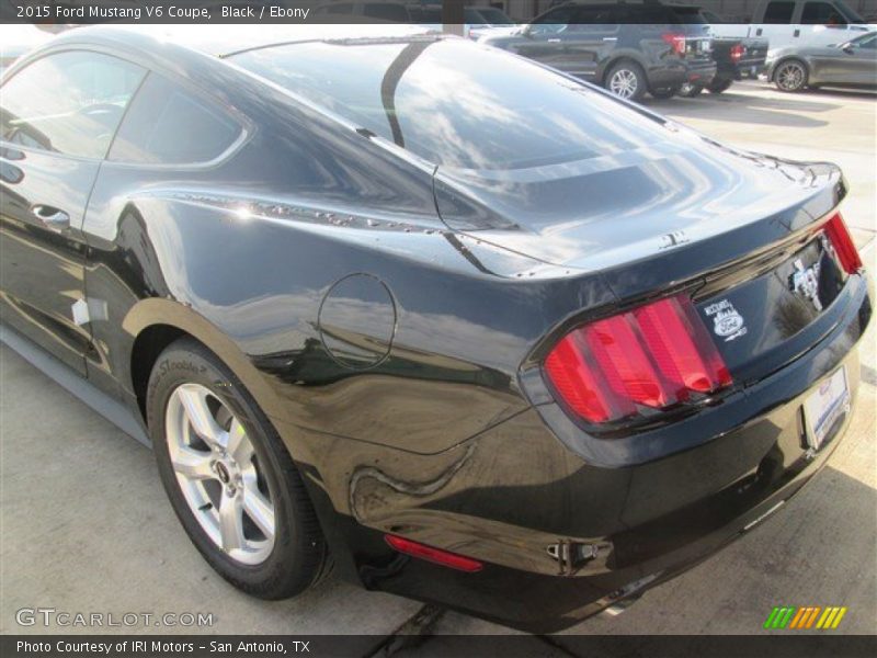 Black / Ebony 2015 Ford Mustang V6 Coupe