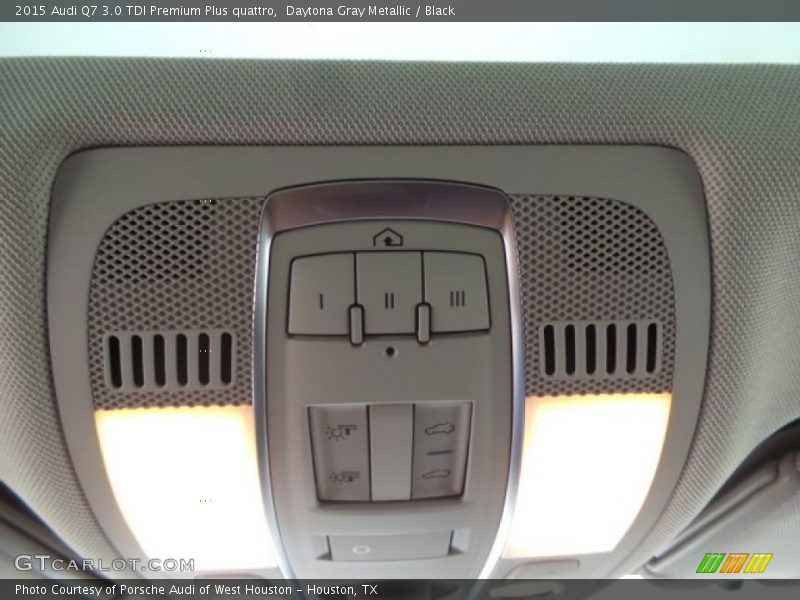 Daytona Gray Metallic / Black 2015 Audi Q7 3.0 TDI Premium Plus quattro