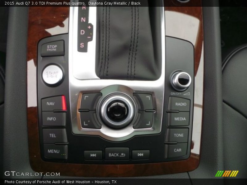 Daytona Gray Metallic / Black 2015 Audi Q7 3.0 TDI Premium Plus quattro