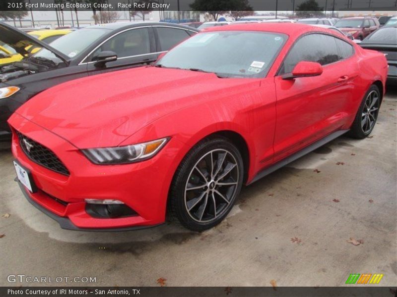 Race Red / Ebony 2015 Ford Mustang EcoBoost Coupe