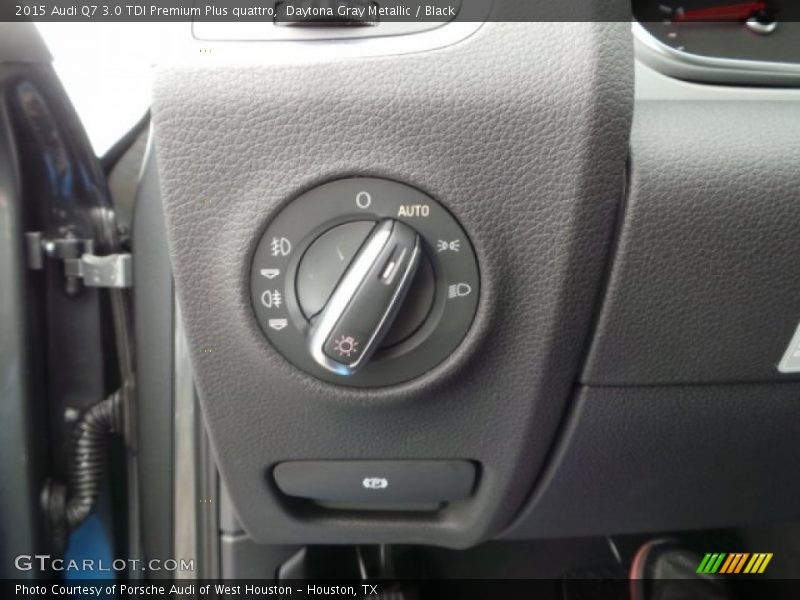 Daytona Gray Metallic / Black 2015 Audi Q7 3.0 TDI Premium Plus quattro