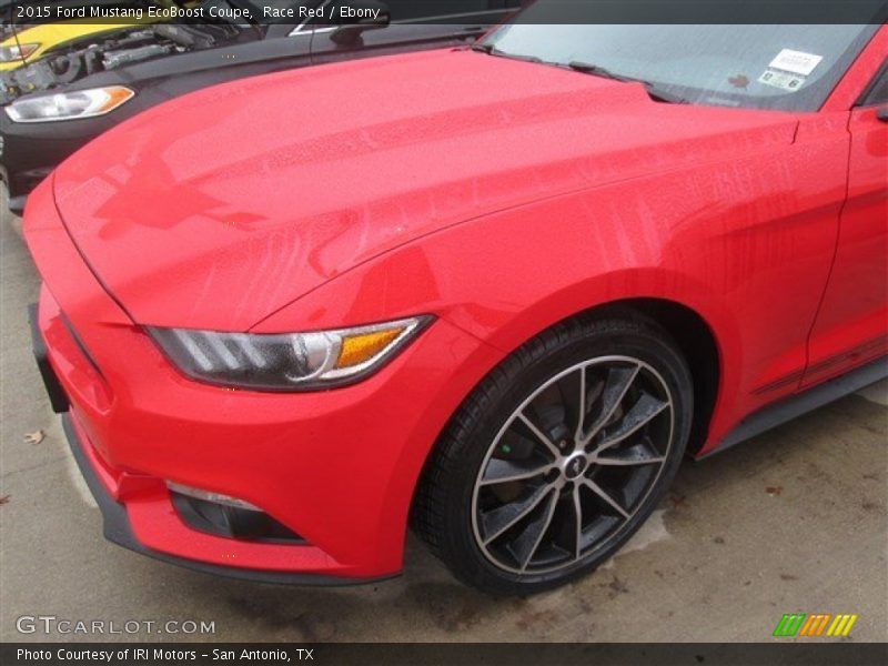 Race Red / Ebony 2015 Ford Mustang EcoBoost Coupe