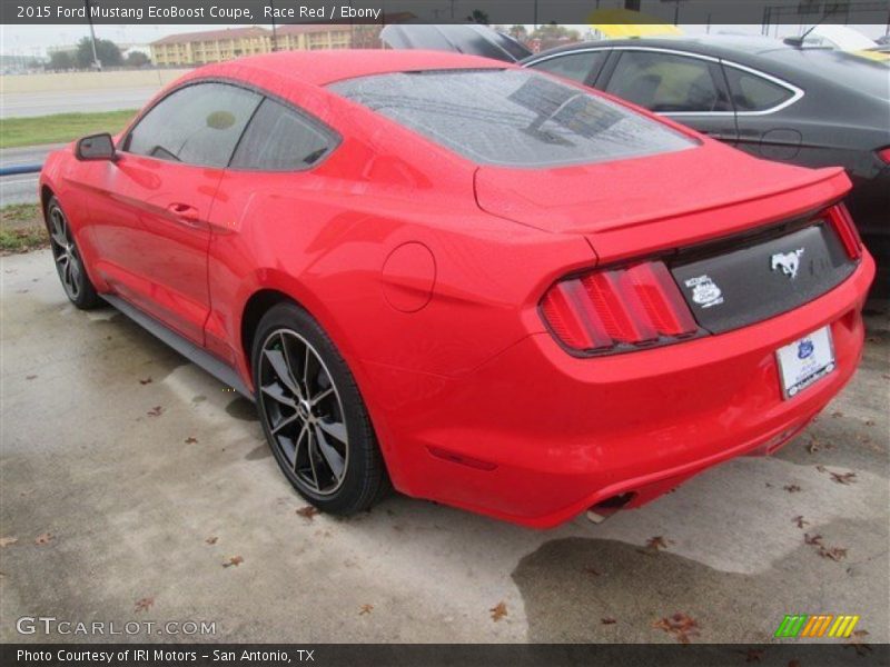 Race Red / Ebony 2015 Ford Mustang EcoBoost Coupe