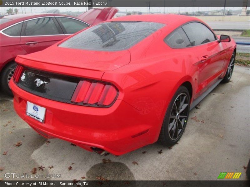 Race Red / Ebony 2015 Ford Mustang EcoBoost Coupe