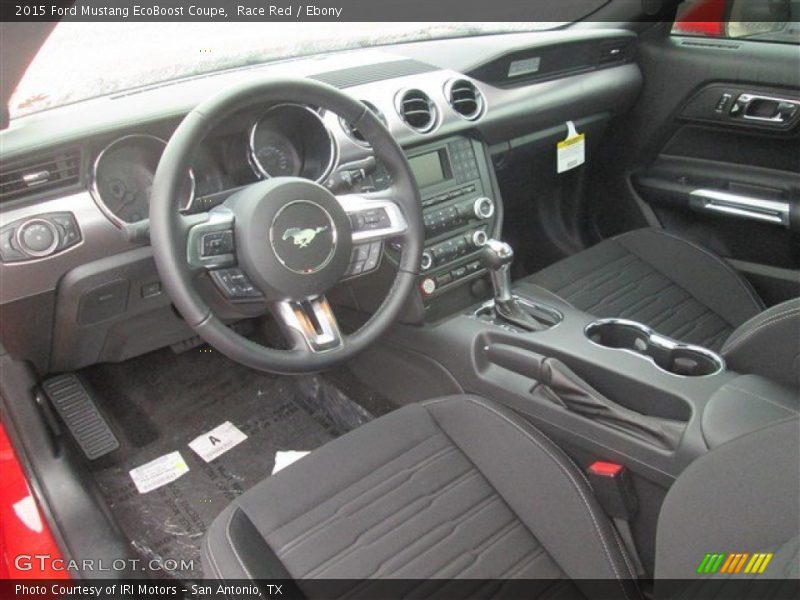 Race Red / Ebony 2015 Ford Mustang EcoBoost Coupe