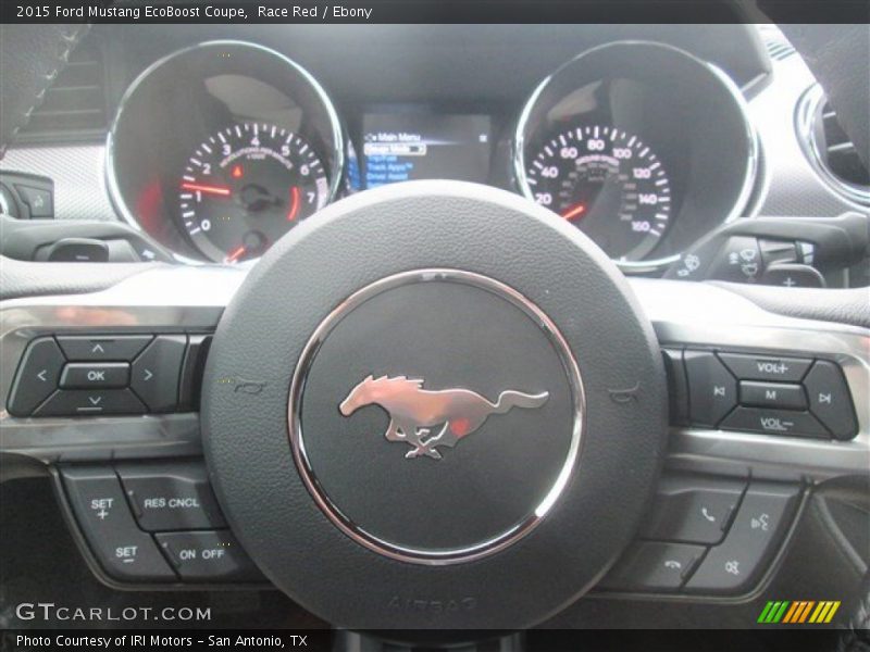 Race Red / Ebony 2015 Ford Mustang EcoBoost Coupe