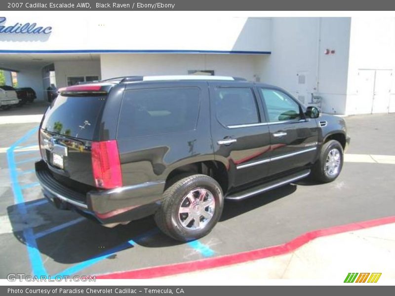 Black Raven / Ebony/Ebony 2007 Cadillac Escalade AWD