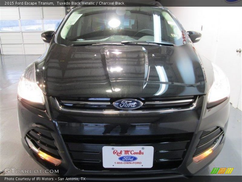 Tuxedo Black Metallic / Charcoal Black 2015 Ford Escape Titanium