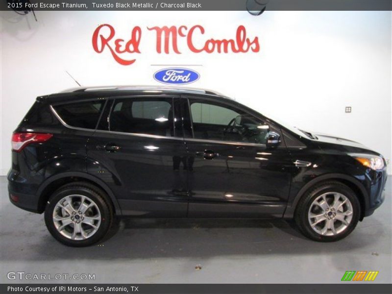 Tuxedo Black Metallic / Charcoal Black 2015 Ford Escape Titanium