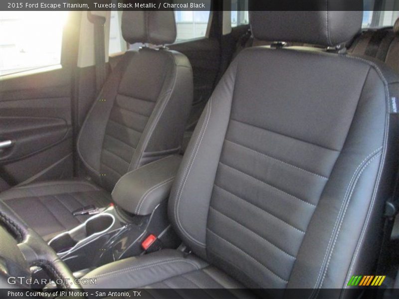 Tuxedo Black Metallic / Charcoal Black 2015 Ford Escape Titanium
