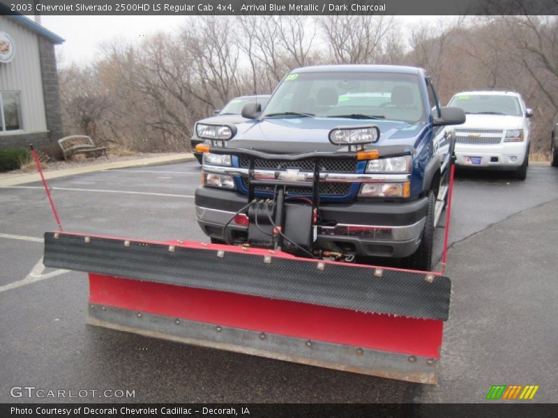 Arrival Blue Metallic / Dark Charcoal 2003 Chevrolet Silverado 2500HD LS Regular Cab 4x4