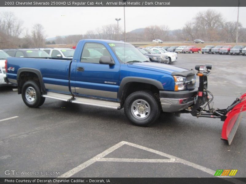  2003 Silverado 2500HD LS Regular Cab 4x4 Arrival Blue Metallic