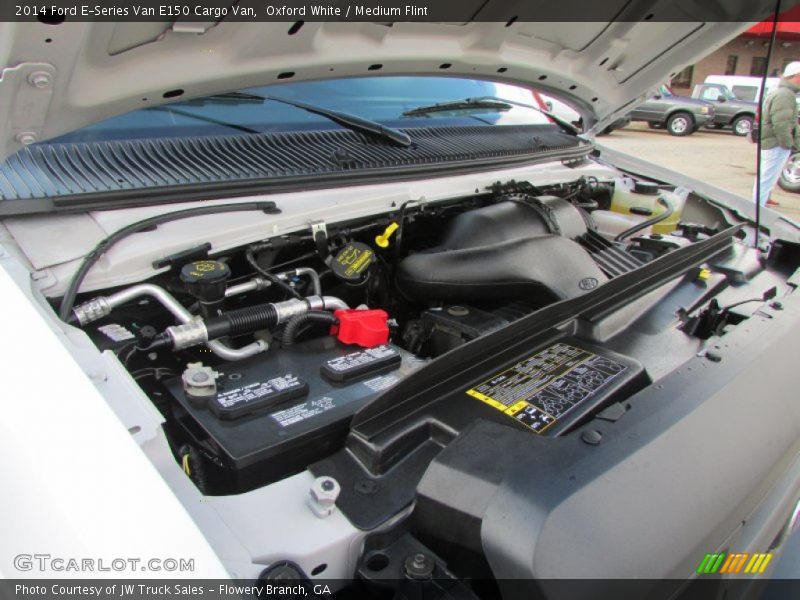 Oxford White / Medium Flint 2014 Ford E-Series Van E150 Cargo Van