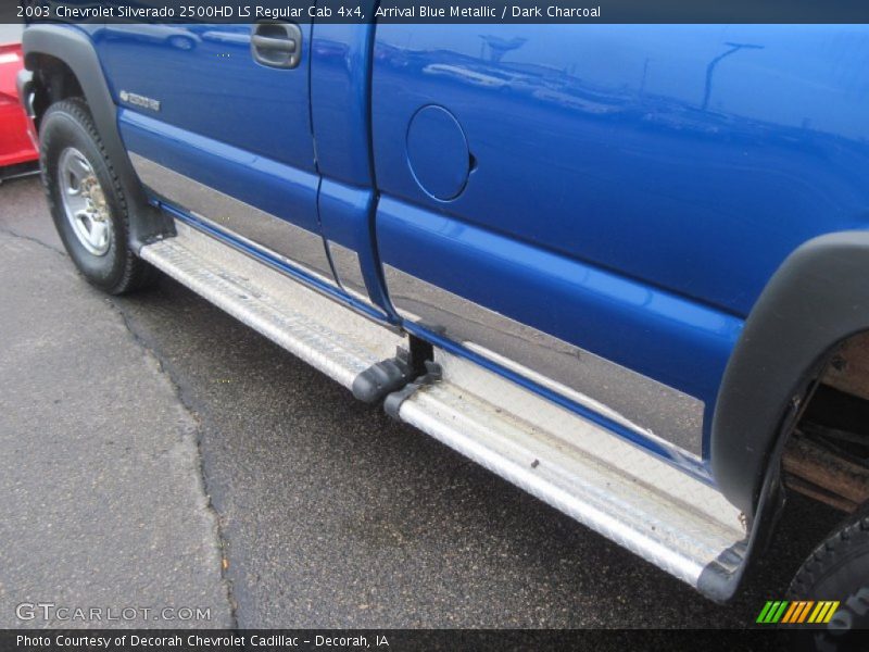 Arrival Blue Metallic / Dark Charcoal 2003 Chevrolet Silverado 2500HD LS Regular Cab 4x4