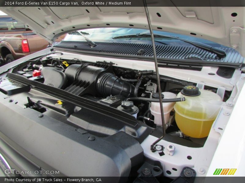 Oxford White / Medium Flint 2014 Ford E-Series Van E150 Cargo Van