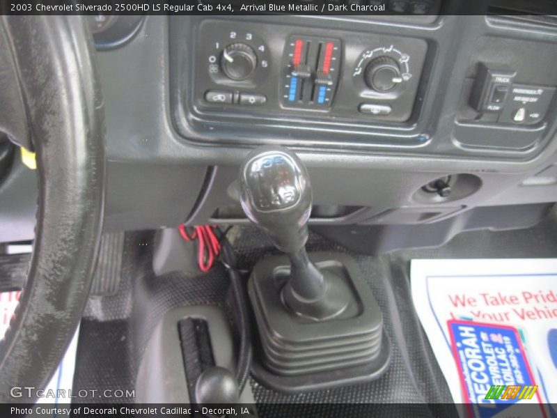 Arrival Blue Metallic / Dark Charcoal 2003 Chevrolet Silverado 2500HD LS Regular Cab 4x4