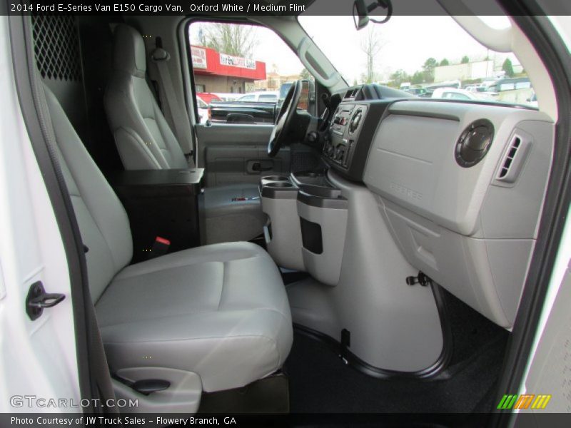 Oxford White / Medium Flint 2014 Ford E-Series Van E150 Cargo Van