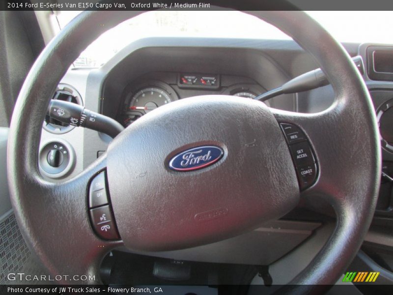 Oxford White / Medium Flint 2014 Ford E-Series Van E150 Cargo Van