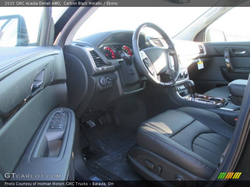 Carbon Black Metallic / Ebony 2015 GMC Acadia Denali AWD