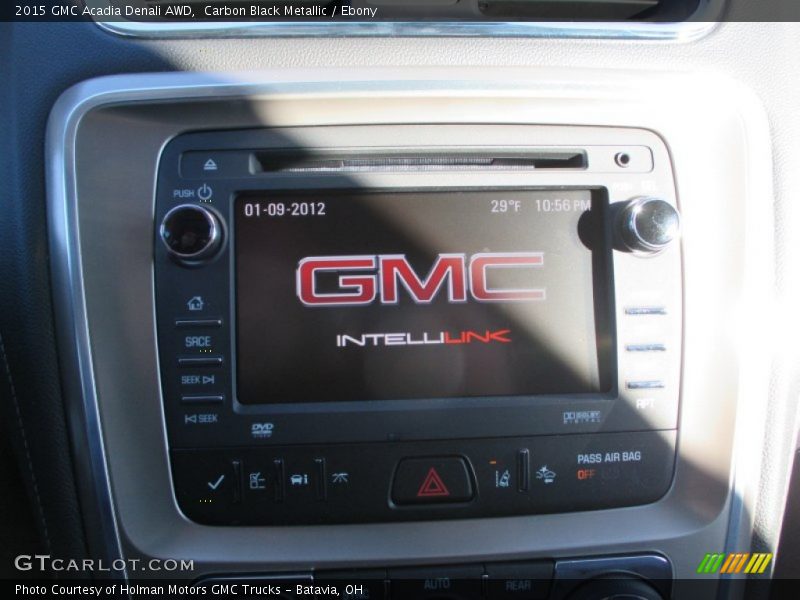 Carbon Black Metallic / Ebony 2015 GMC Acadia Denali AWD