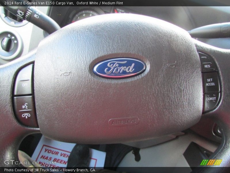 Oxford White / Medium Flint 2014 Ford E-Series Van E150 Cargo Van