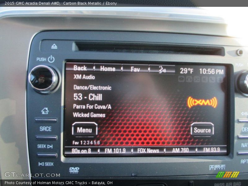 Carbon Black Metallic / Ebony 2015 GMC Acadia Denali AWD