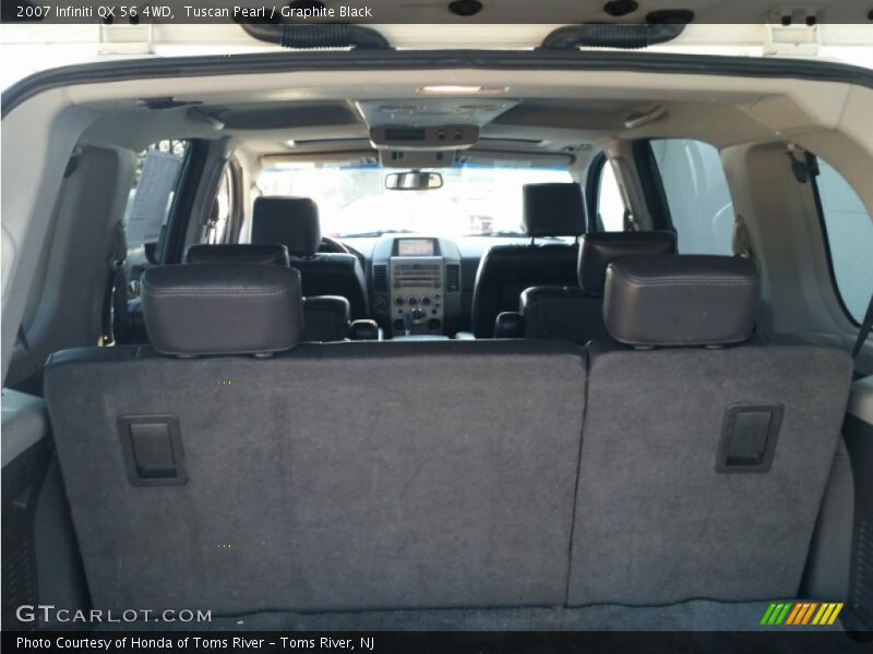 Tuscan Pearl / Graphite Black 2007 Infiniti QX 56 4WD