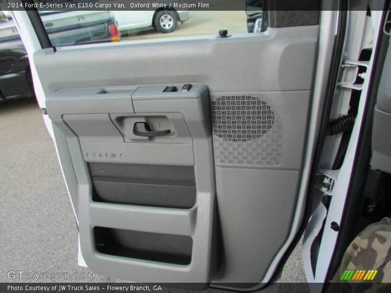 Oxford White / Medium Flint 2014 Ford E-Series Van E150 Cargo Van