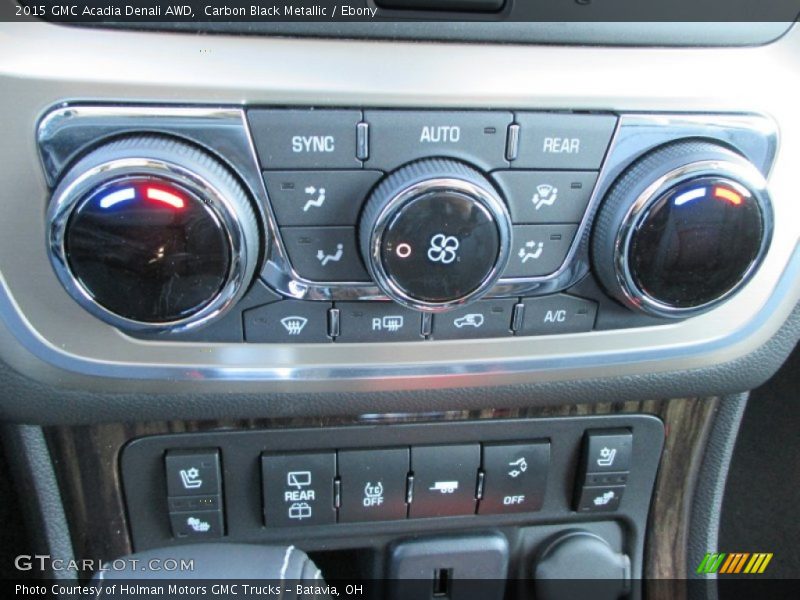 Carbon Black Metallic / Ebony 2015 GMC Acadia Denali AWD