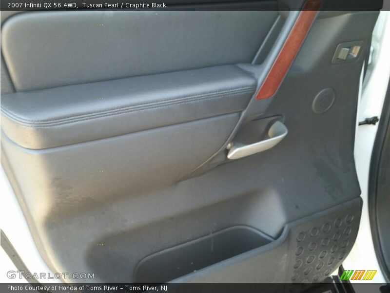 Tuscan Pearl / Graphite Black 2007 Infiniti QX 56 4WD