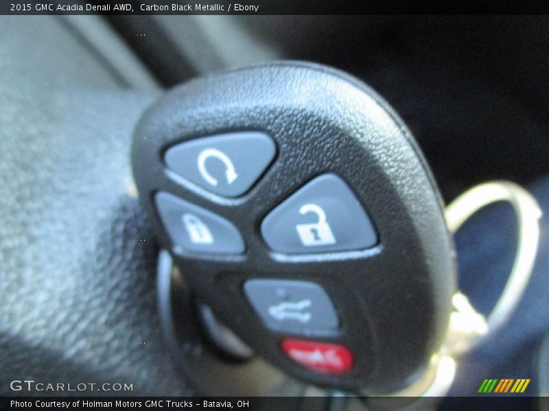 Carbon Black Metallic / Ebony 2015 GMC Acadia Denali AWD