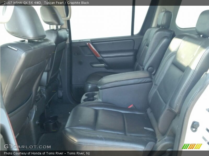 Tuscan Pearl / Graphite Black 2007 Infiniti QX 56 4WD