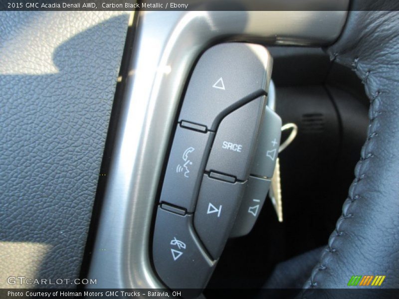 Carbon Black Metallic / Ebony 2015 GMC Acadia Denali AWD