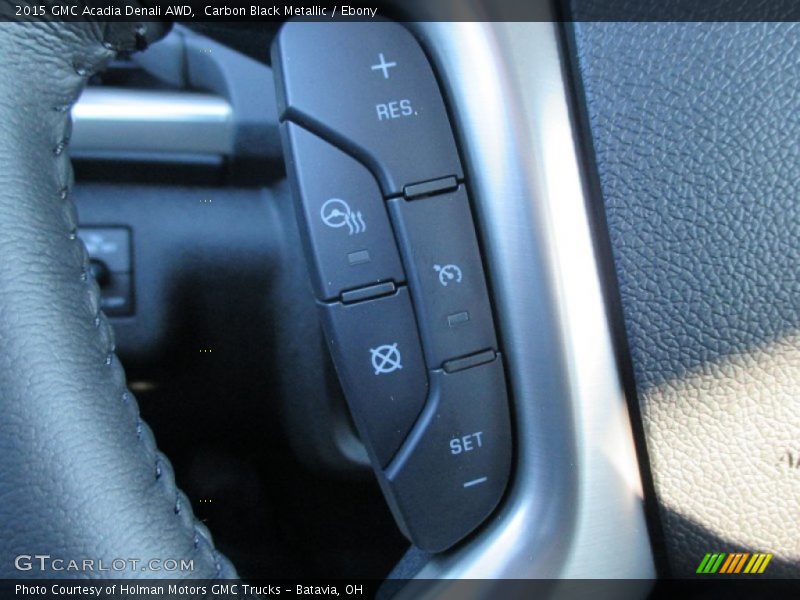Carbon Black Metallic / Ebony 2015 GMC Acadia Denali AWD
