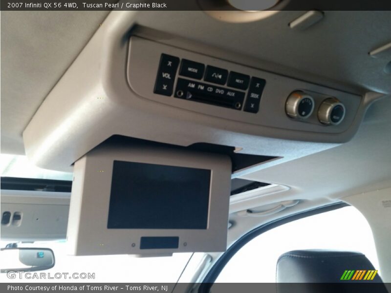 Tuscan Pearl / Graphite Black 2007 Infiniti QX 56 4WD