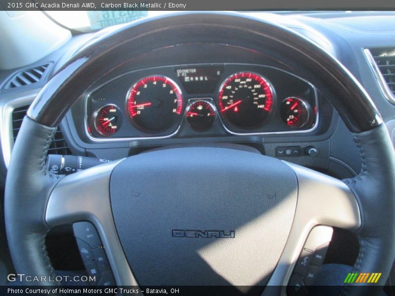 Carbon Black Metallic / Ebony 2015 GMC Acadia Denali AWD