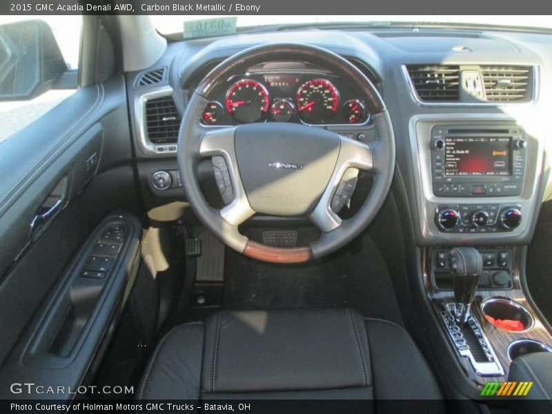 Carbon Black Metallic / Ebony 2015 GMC Acadia Denali AWD