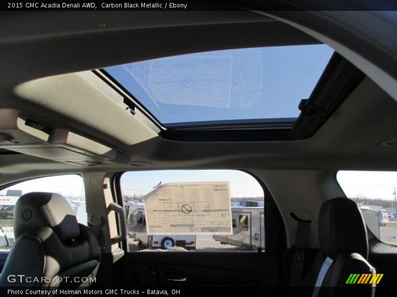 Carbon Black Metallic / Ebony 2015 GMC Acadia Denali AWD