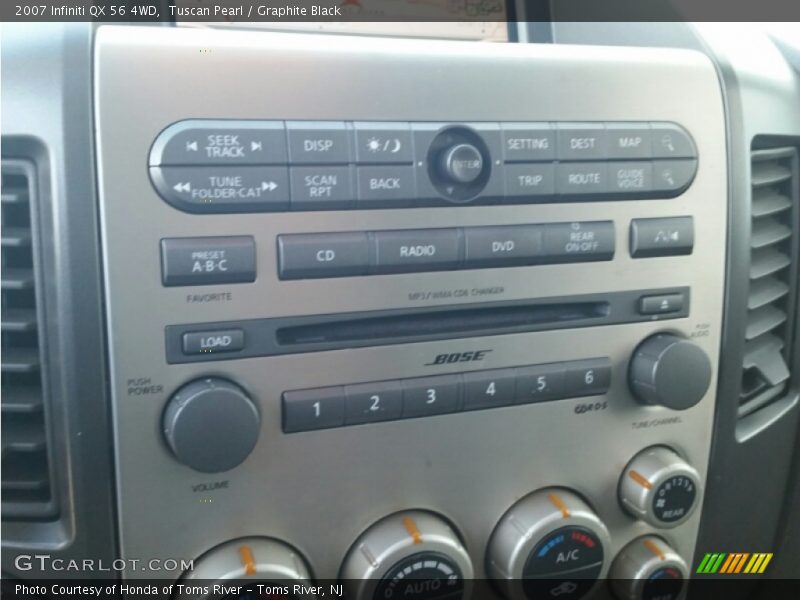 Tuscan Pearl / Graphite Black 2007 Infiniti QX 56 4WD