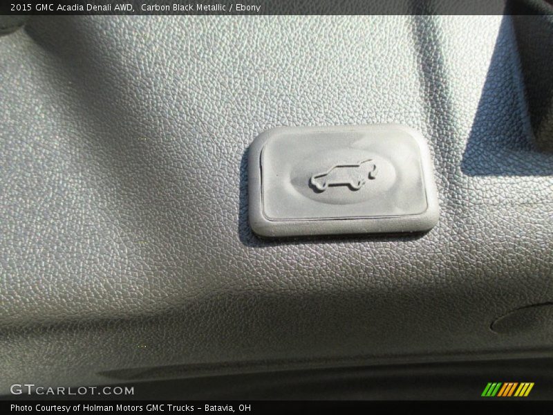 Carbon Black Metallic / Ebony 2015 GMC Acadia Denali AWD